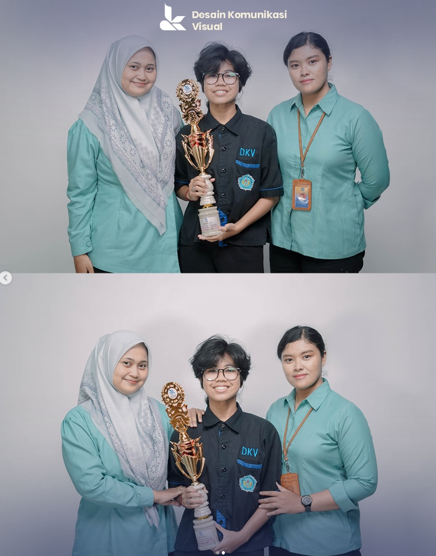 Juara Harapan 1 LKS Graphic Design Technology Kota Surabaya