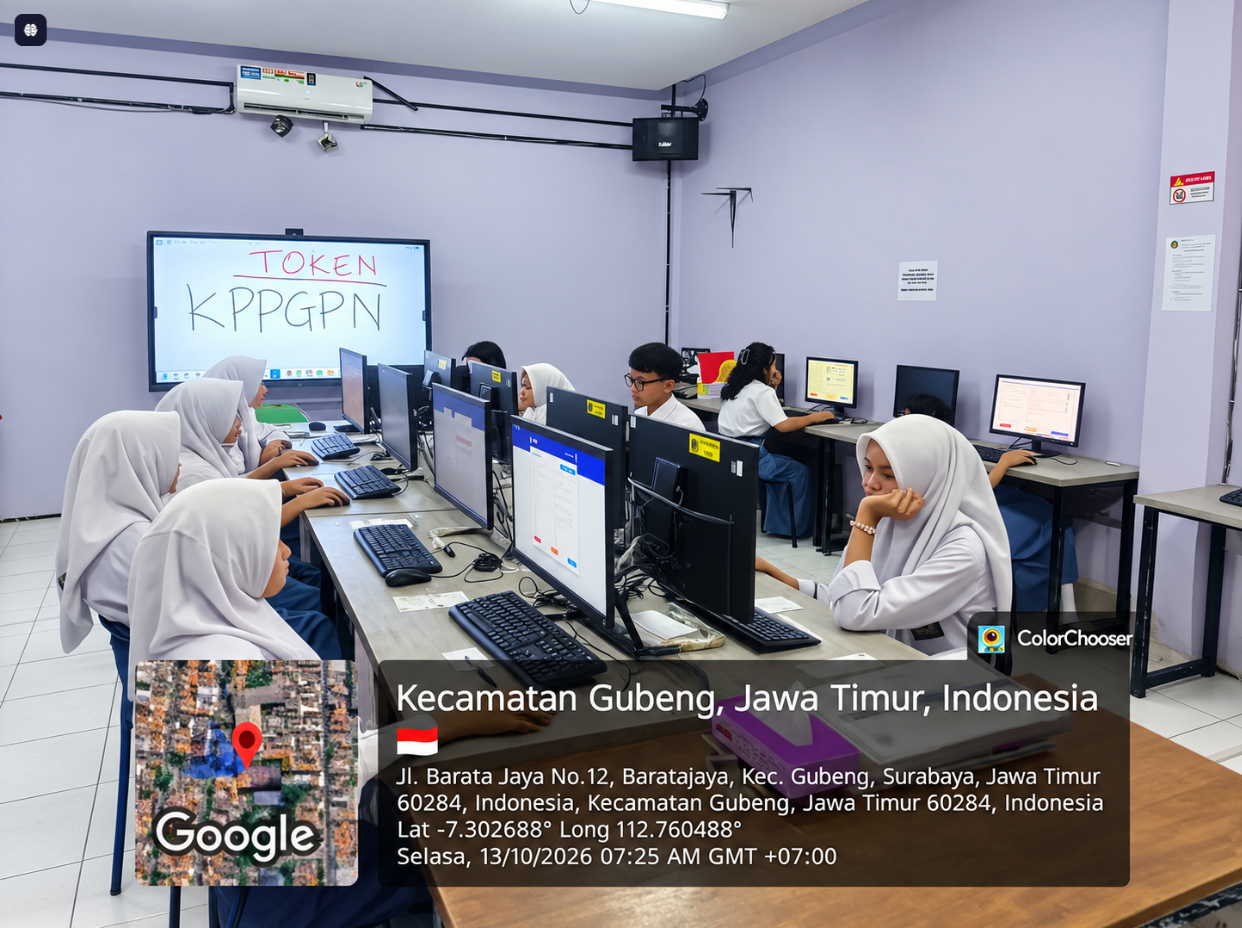 Matangkan Persiapan Ujian, SMK Mahardhika Surabaya Gelar Gladi Bersih TKA 2026